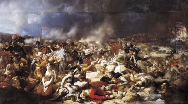 Bataille de Quiberon Oil Painting by Philippe-Auguste Hennequin