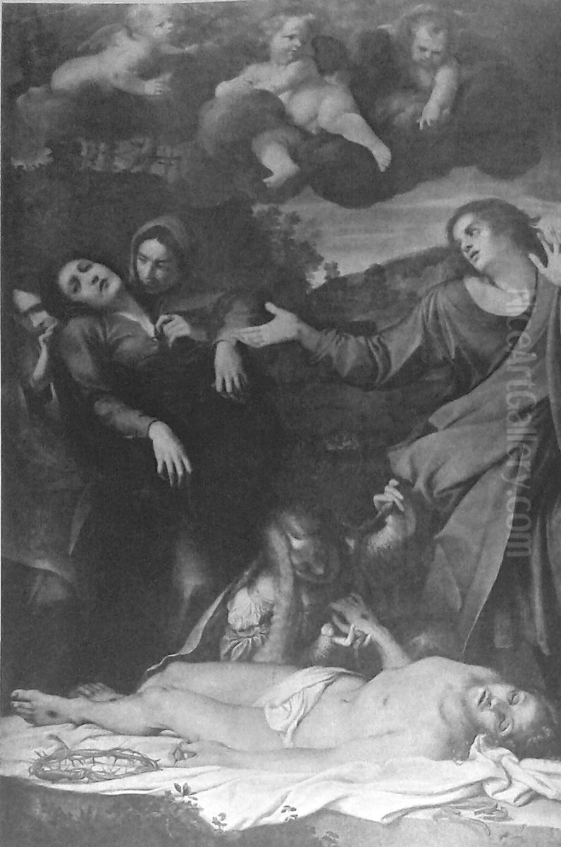 Lamentation Oil Painting by Annibale Carracci
