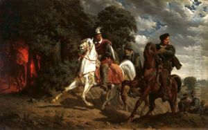 Henry de Valois Fleeing from Poland