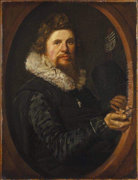 Portrait of a Man Oil Painting by Frans Hals