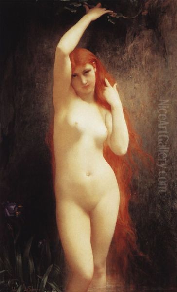 Ondine Oil Painting by Jules Lefebvre