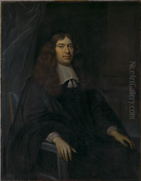 Mr. Gilles Valckenier (1623-1680) Oil Painting by Wallerant Vaillant