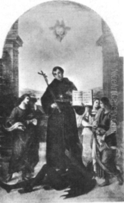 Baronci Altarpiece Oil Painting by Raphael