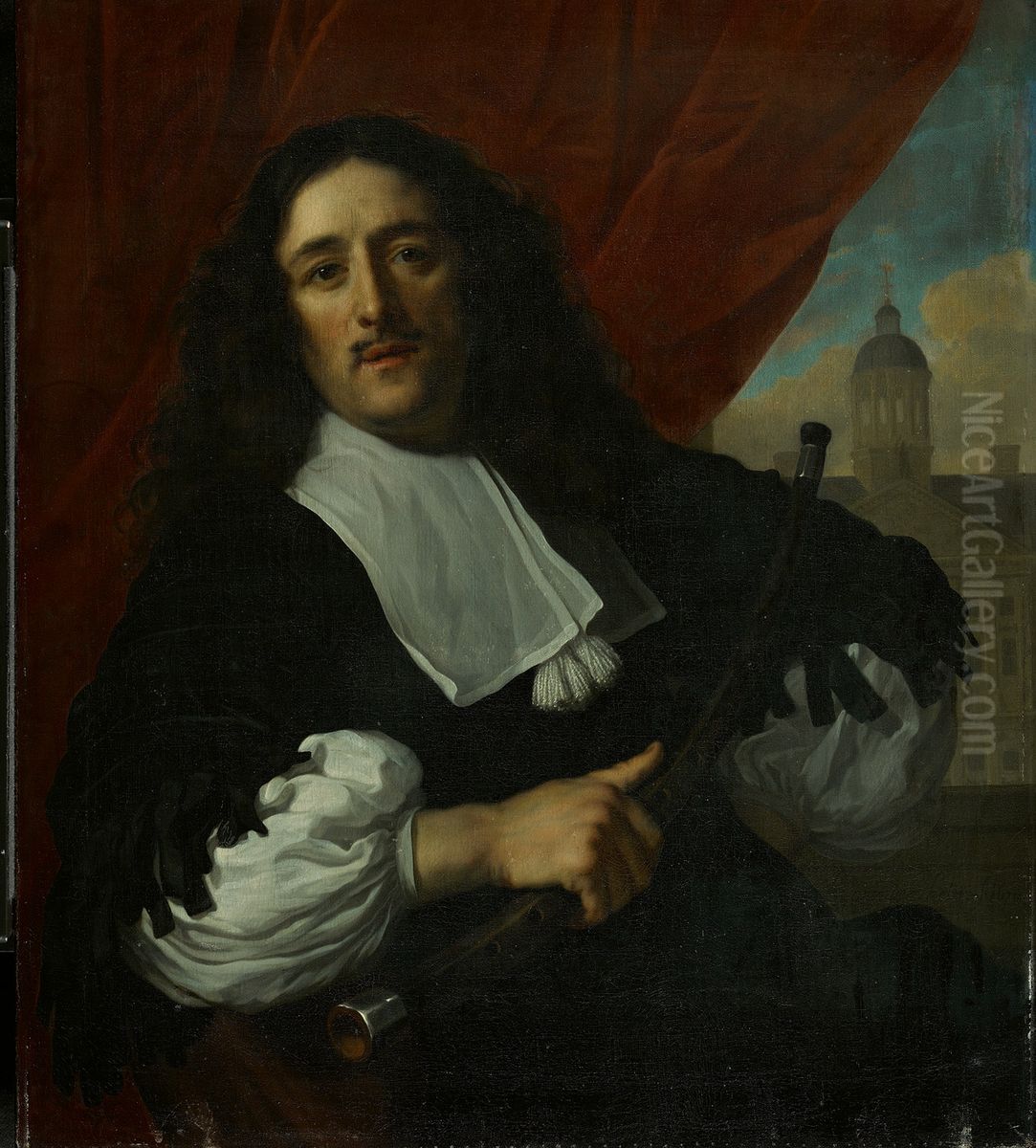 Michiel Servaesz. Nouts (of Nuyts) (1628-1693)-Michiel Servaesz Nouts Oil Painting by Lodewijk van der Helst
