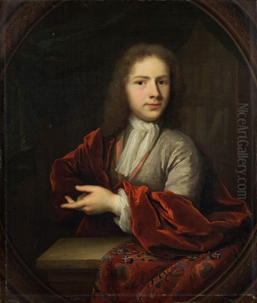 Mr. Cornelis Backer Oil Painting by Arnold Boonen