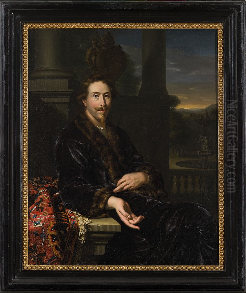 Willem Backer (1595-1652) Oil Painting by Jan Van Mieris