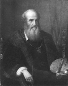 Titiaan; naar de buste door Alessandro Vittoria