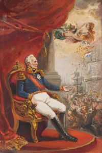 1818, zegeningen van koning Willem I-Kroniek van echtpaar Joh. Samuel Wurfbain (1770-1851) en Anna Maria Geertruida Hurrelbrinck (1772-1850), bij gelegenheid van hun gouden bruiloft
