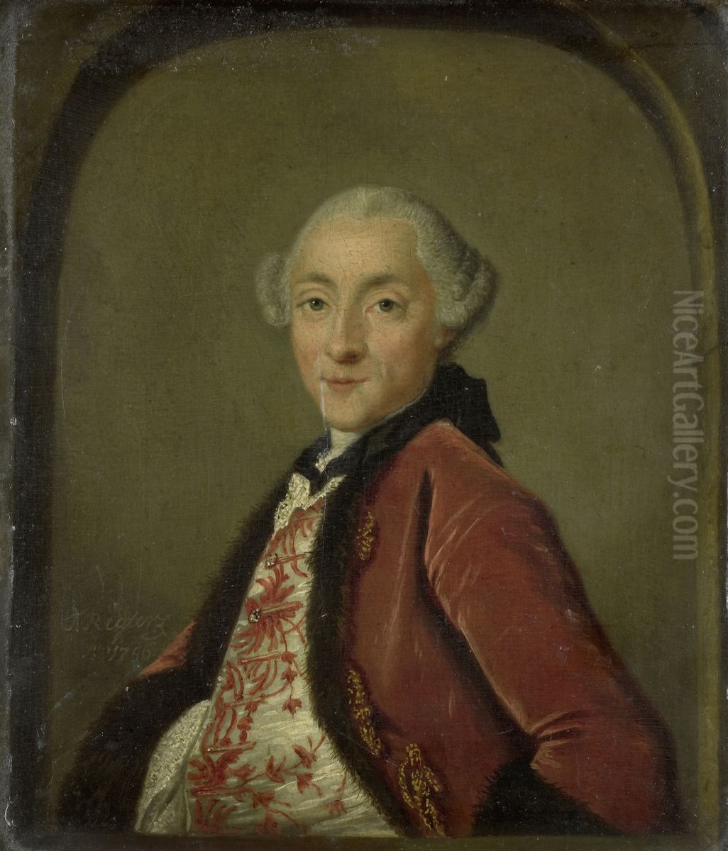 Pieter Nicolaas Rendorp (1732-73). Brouwer te Amsterdam Oil Painting by Tibout Regters
