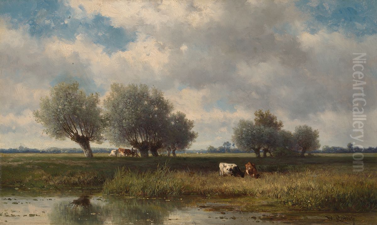 In 't Gein Oil Painting by Willem Roelofs