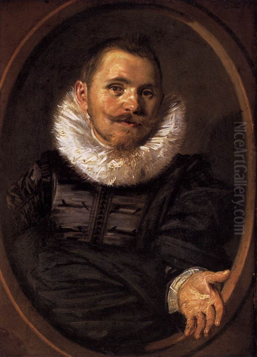 Bildnis eines Mannes Oil Painting by Frans Hals