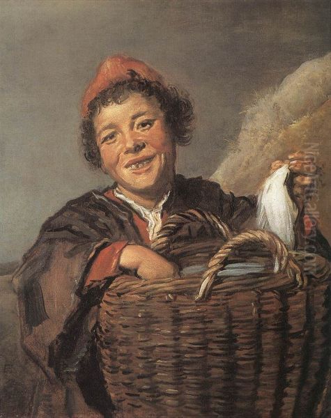 Fisher Boy Oil Painting by Frans Hals