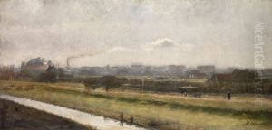 Willemsparkweg in aanbouw-De zuidrand van Amsterdam-Amsterdam, the southern outskirts