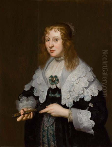 Portrait of Alida Bicker (1620-1702) Oil Painting by Joachim von, I Sandrart