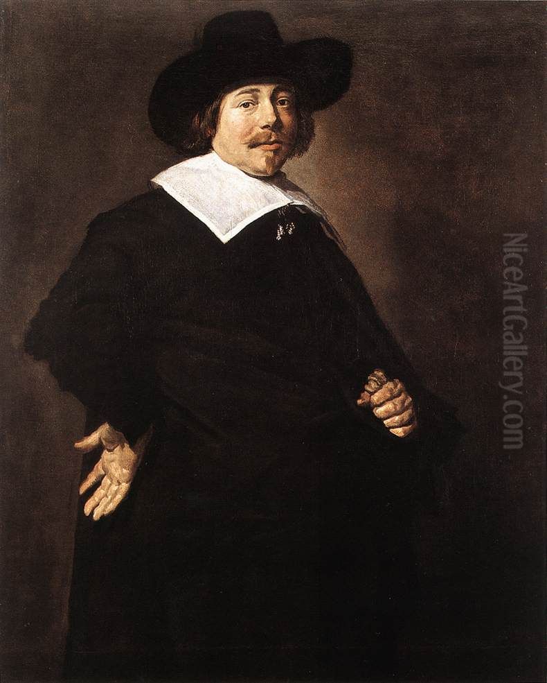 Mannliches Bildnis Oil Painting by Frans Hals