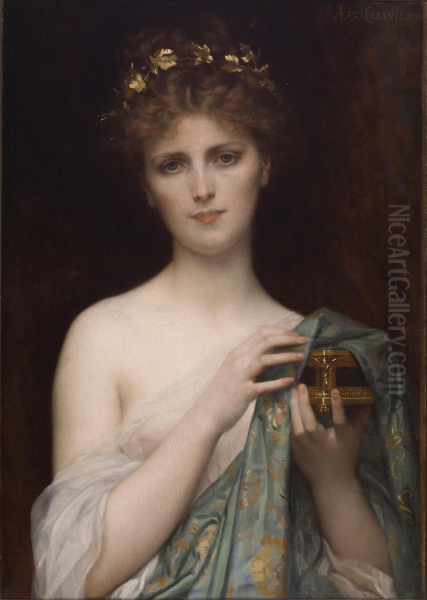 Pandora Oil Painting by Alexandre Cabanel