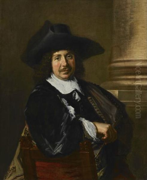 Portrait of a Man Oil Painting by Frans Hals