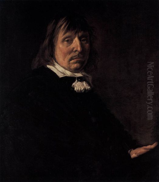 Bildnis des Tyman Oosdorp Oil Painting by Frans Hals