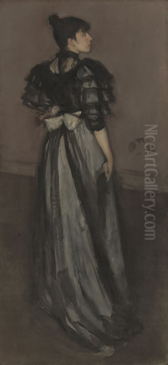 The Andalusian Oil Painting by James McNeill Whistler