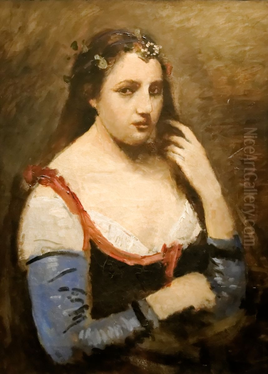Le Concert champetre Oil Painting by Jean-Baptiste Camille Corot