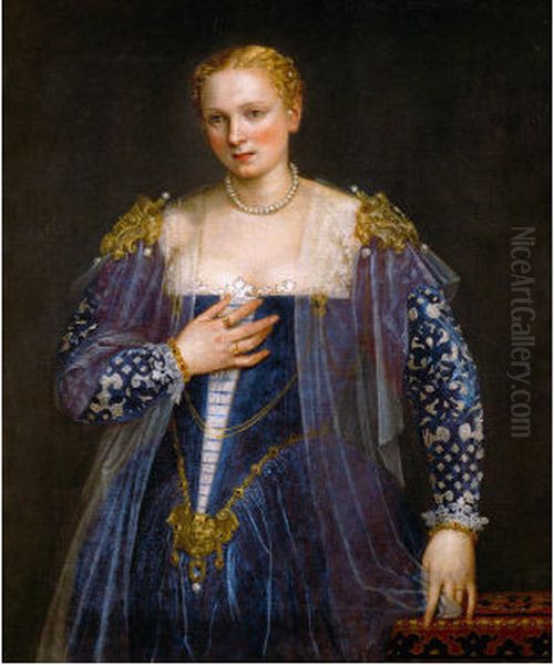 Une patricienne de Venise, dit La Belle Nani Oil Painting by Paolo Veronese