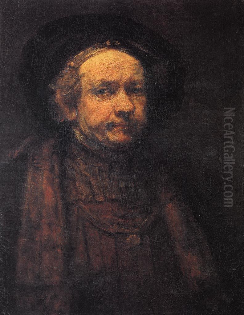 Self-portrait Oil Painting by Rembrandt Self-portrait Oil Painting by Rembrandt