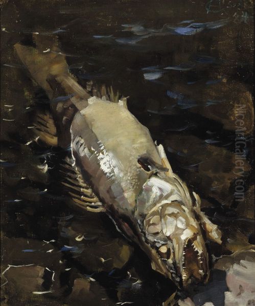 Rutten gos Oil Painting by Akseli Gallen-Kallela