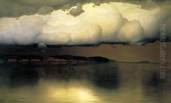 Vor dem Sturm Oil Painting by Nikolay Nikanorovich Dubovskoy