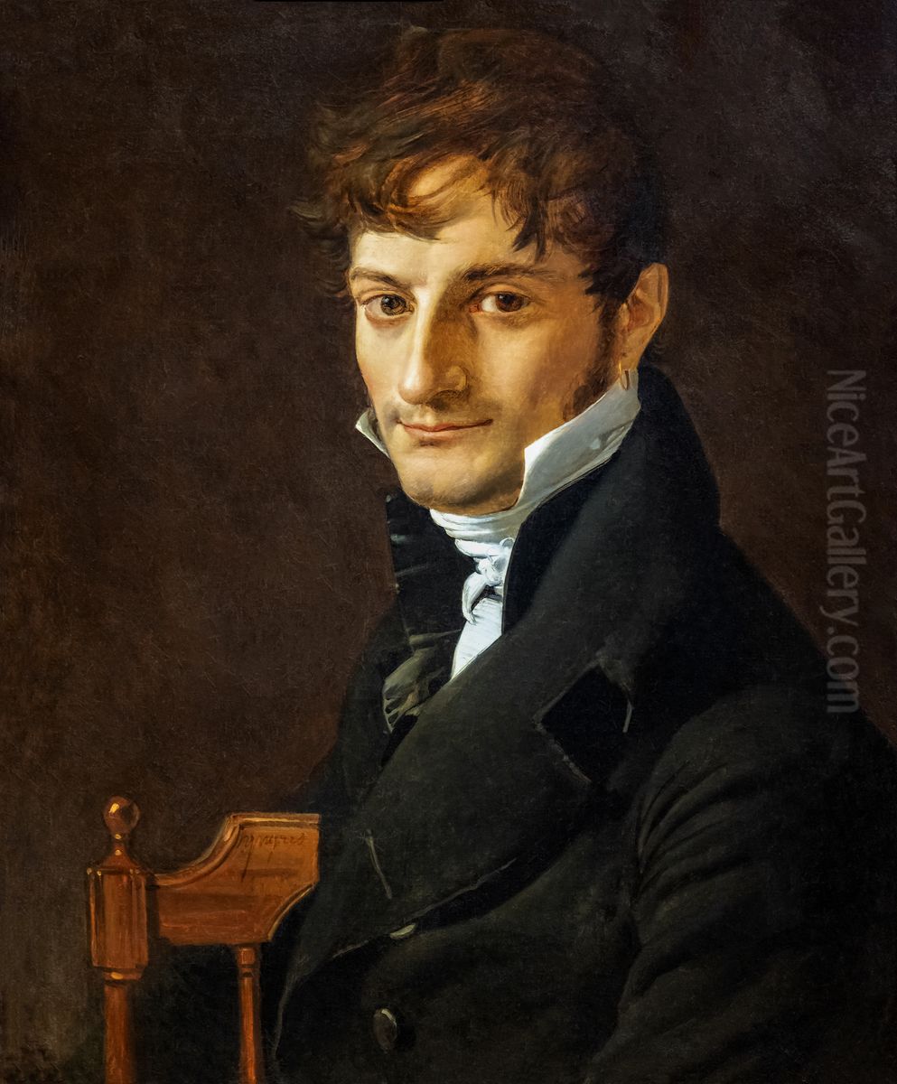 Musee Ingres-Bourdelle - Portrait de Belveze-Foulon - Jean-Auguste-Dominique Ingres Oil Painting by Jean Auguste Dominique Ingres Musee Ingres-Bourdelle - Portrait de Belveze-Foulon - Jean-Auguste-Dominique Ingres Oil Painting by Jean Auguste Dominique Ingres