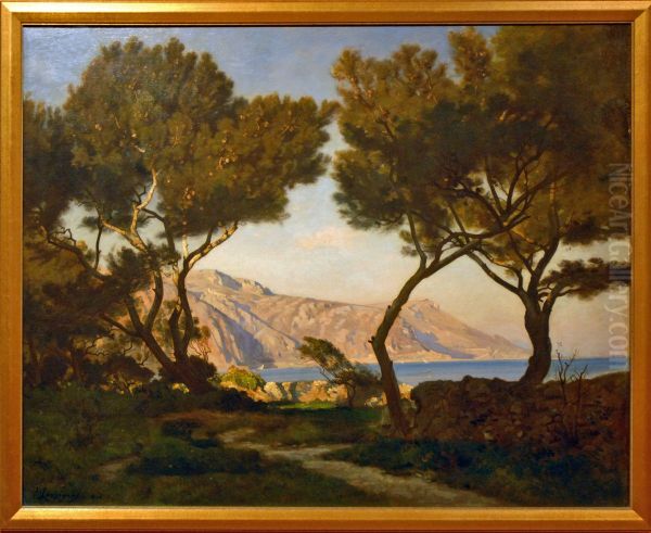 Paysage de la Cote d'Azur (Eze, Cap d'Ail, la 