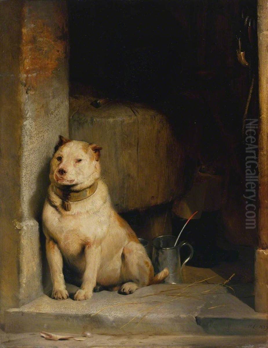 Low Life Oil Painting by Sir Edwin Henry Landseer