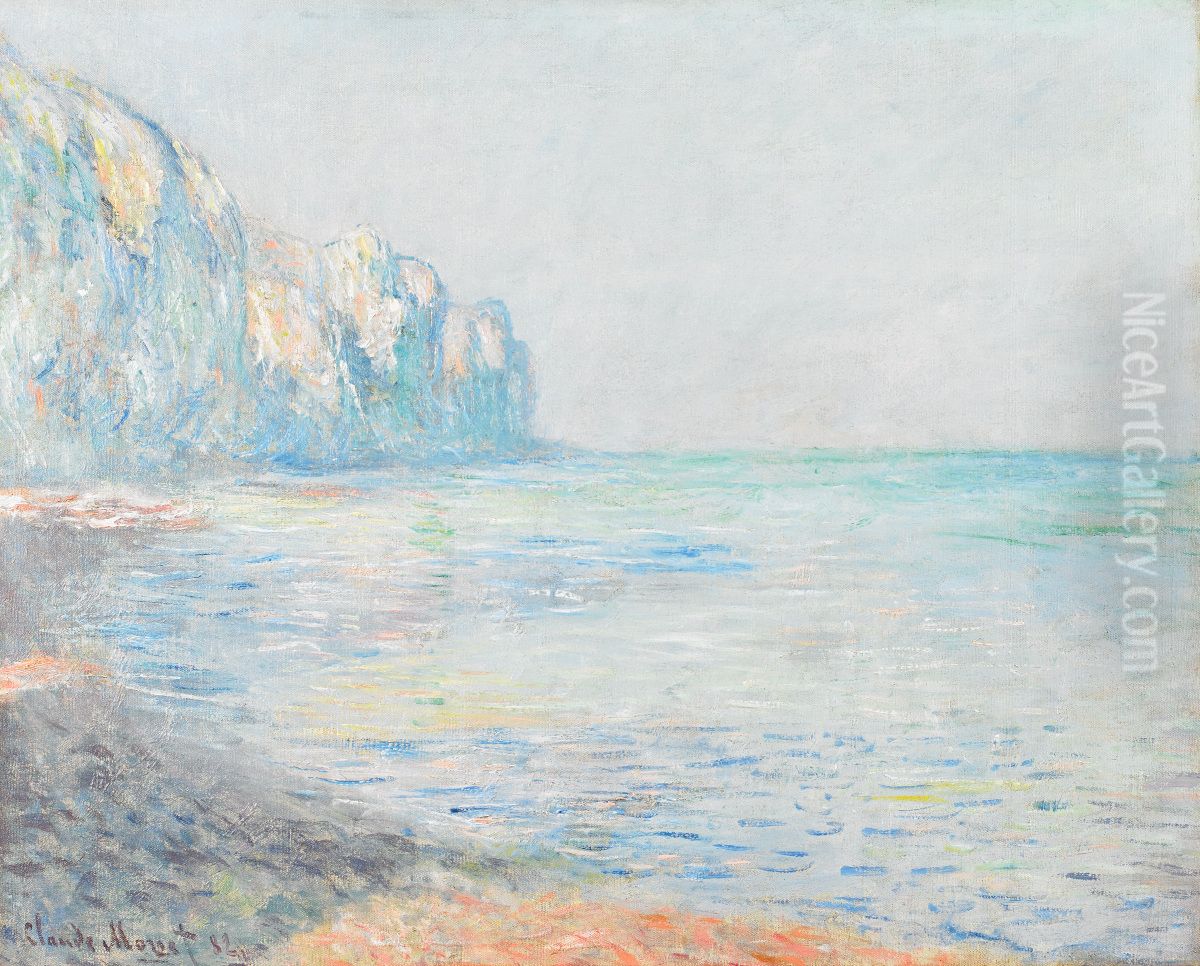 Foggy Morning at Pourville Oil Painting by Claude Oscar Monet Foggy Morning at Pourville Oil Painting by Claude Oscar Monet