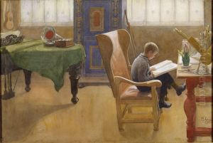 Esbjorn at the Study Corner