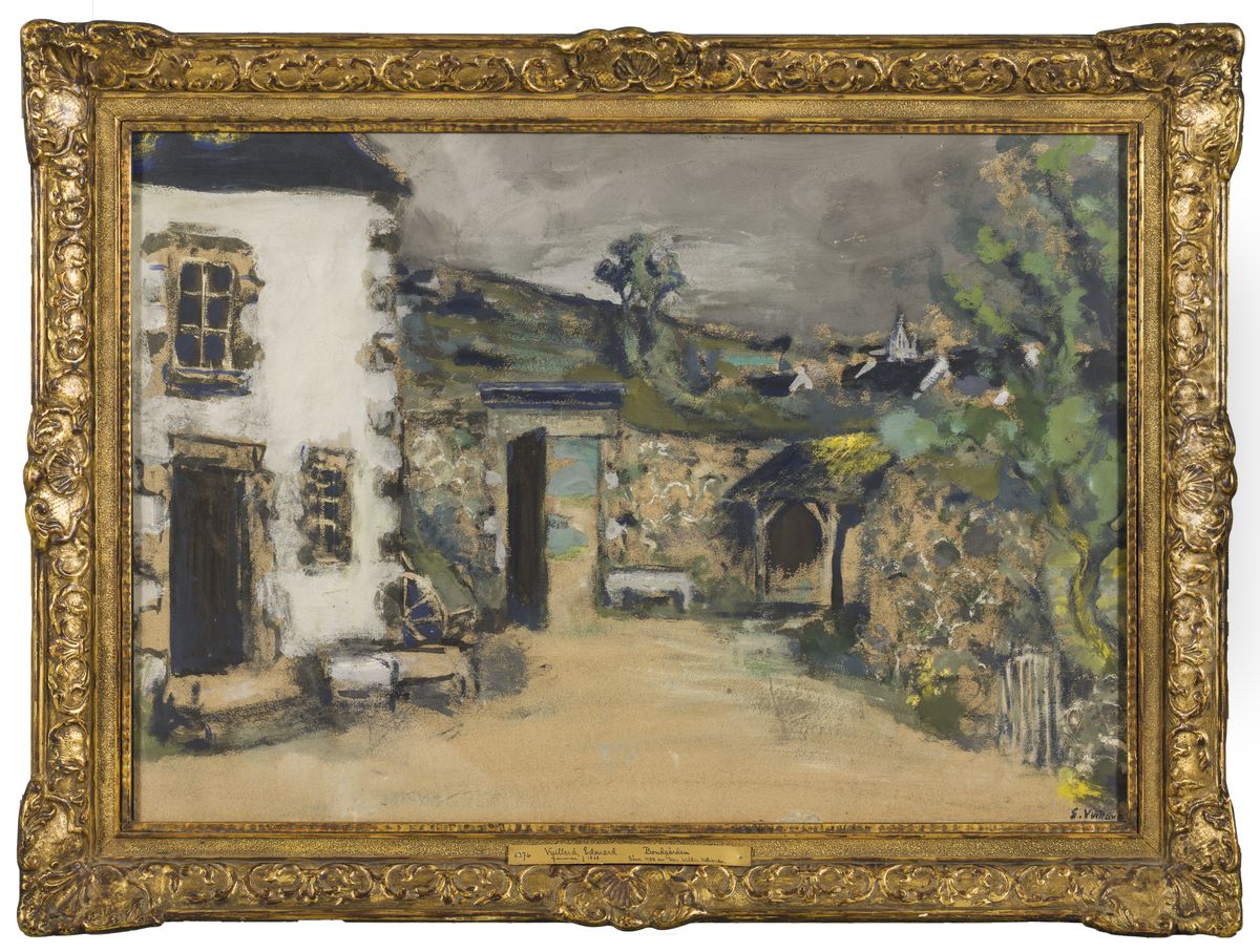 The Farmhouse Oil Painting by Jean-Edouard Vuillard