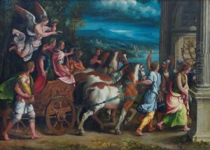 Le Triomphe de Titus et de Vespasien Le Triomphe de Titus et de Vespasien