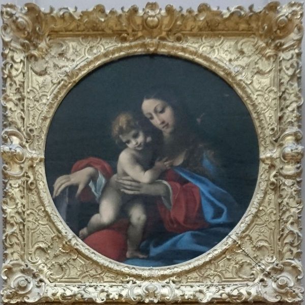 La Vierge et l'Enfant Oil Painting by Ludovico Carracci