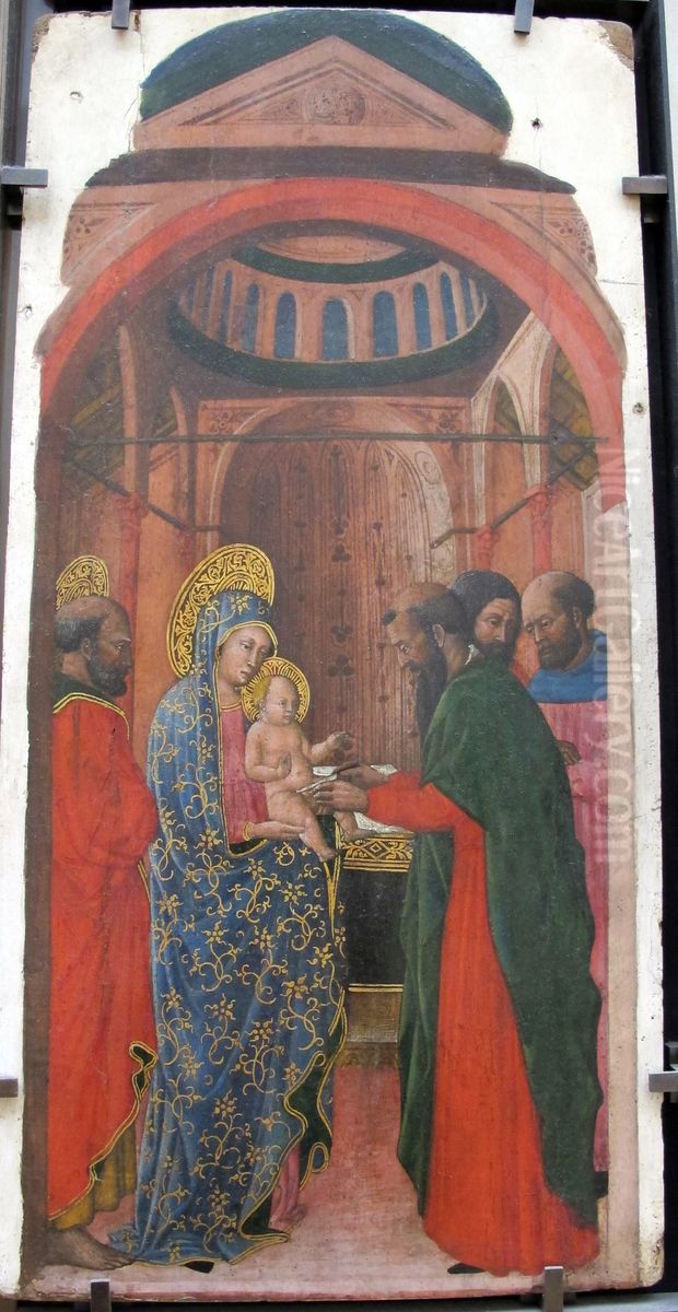 La Circoncision Oil Painting by Giovanni Francesco Da Rimini