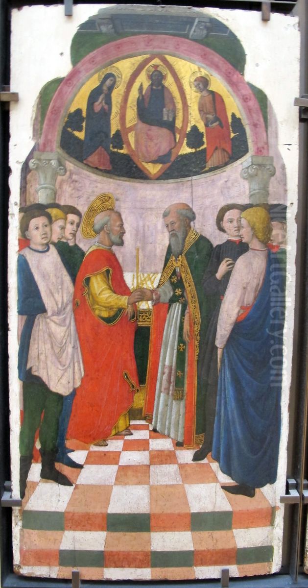 St. Joseph and the Pretenders Oil Painting by Giovanni Francesco Da Rimini