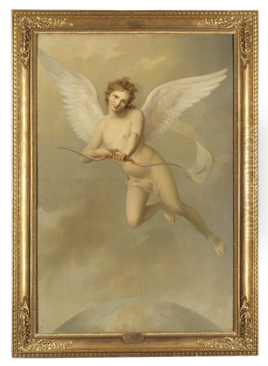 Amor Oil Painting by Fredric Westin