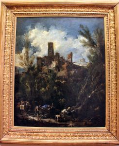 Landscape with castle