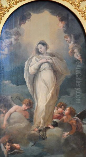 L'Immaculee Conception Oil Painting by unknown