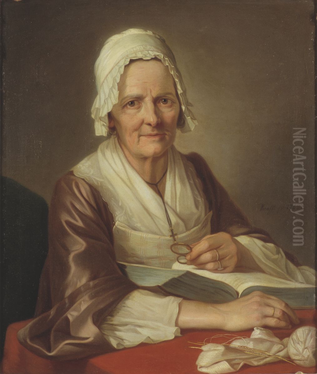 Gumma Oil Painting by Per Krafft the Elder