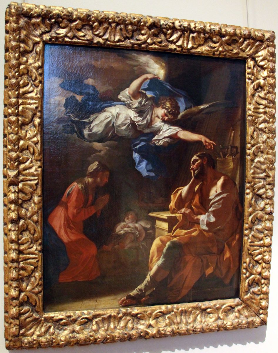St. Joseph's Dream Oil Painting by Francesco Solimena