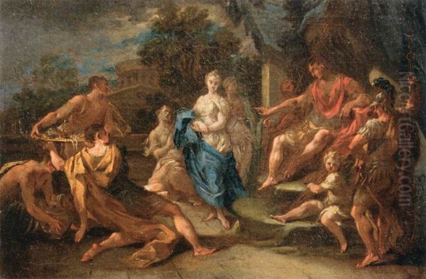 The Continence of Scipio Oil Painting by Michele Rocca