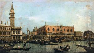 Le Mole, vu du bassin de San Marco