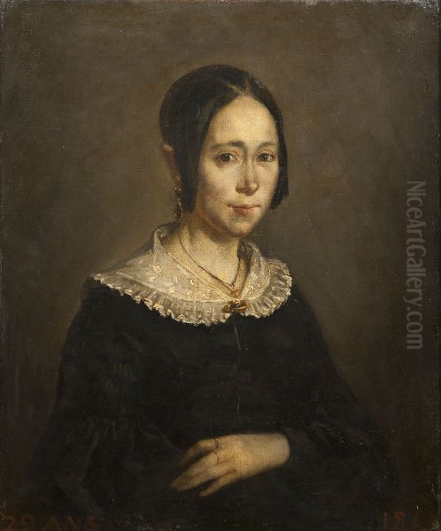 Madame Frigot Oil Painting by Jean-Francois Millet