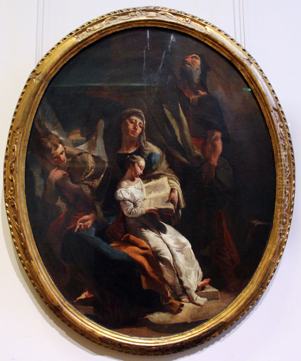 L'Education de la Vierge Oil Painting by Giovanni Battista Tiepolo