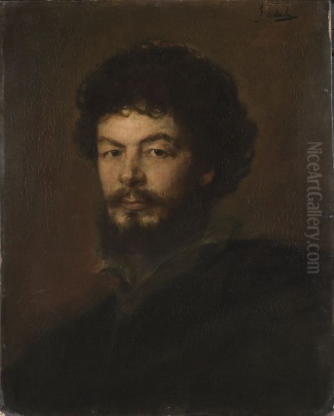 The Architect Lorenz Gedon Oil Painting by Lenbach Franz Von