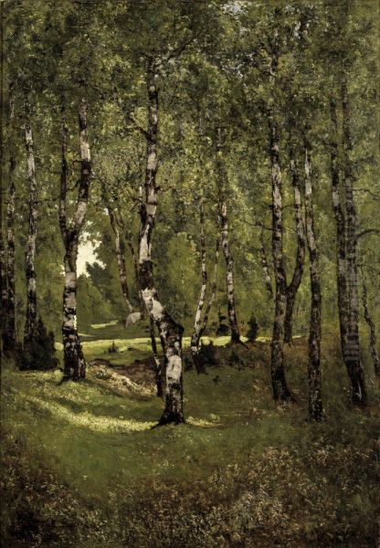 I hagen Oil Painting by Reinhold Norstedt