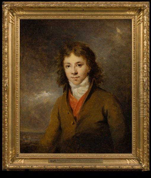 Jacob Fredrik de Ron Oil Painting by Carl Frederik von Breda